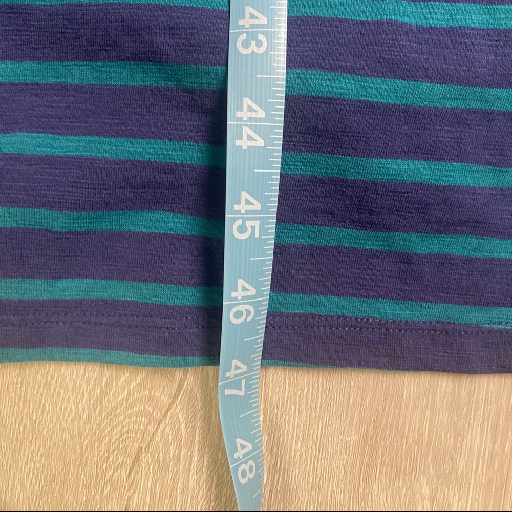 Tommy Bahama Blue Striped Midi Dress - Picture 7 of 7